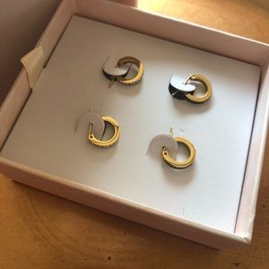 Summer & Rose mini hoop earrings